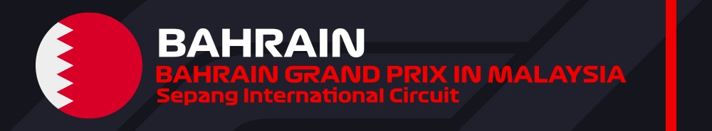 Bahrain in Malaysia Grand Prix Practice 1 vs