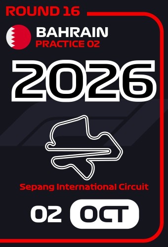 Bahrain in Malaysia Grand Prix Practice 2