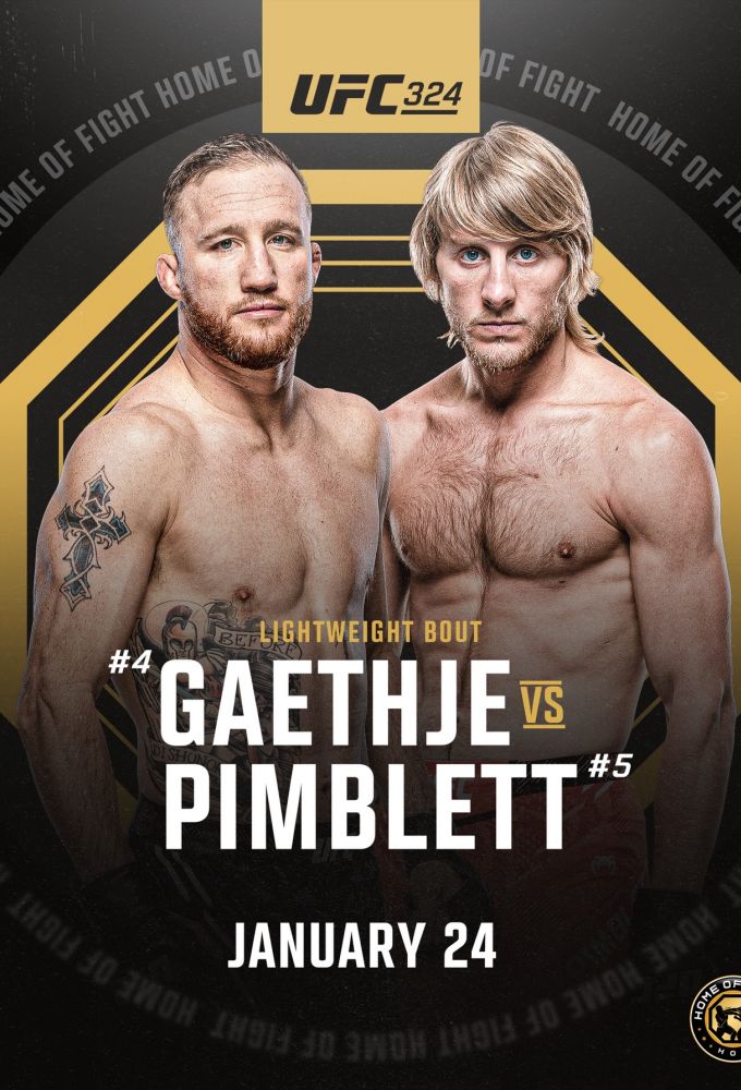 UFC 324 Gaethje vs Pimblett