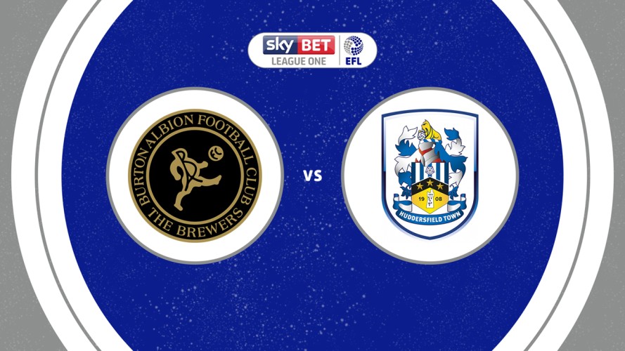 Burton Albion vs Huddersfield Town event artwork