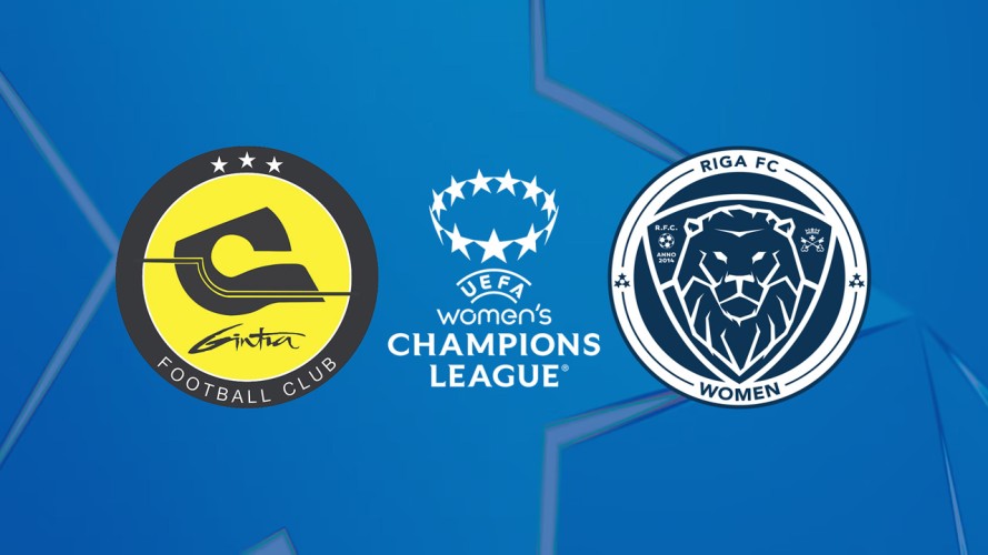 Gintra Women vs Riga FC Women event artwork