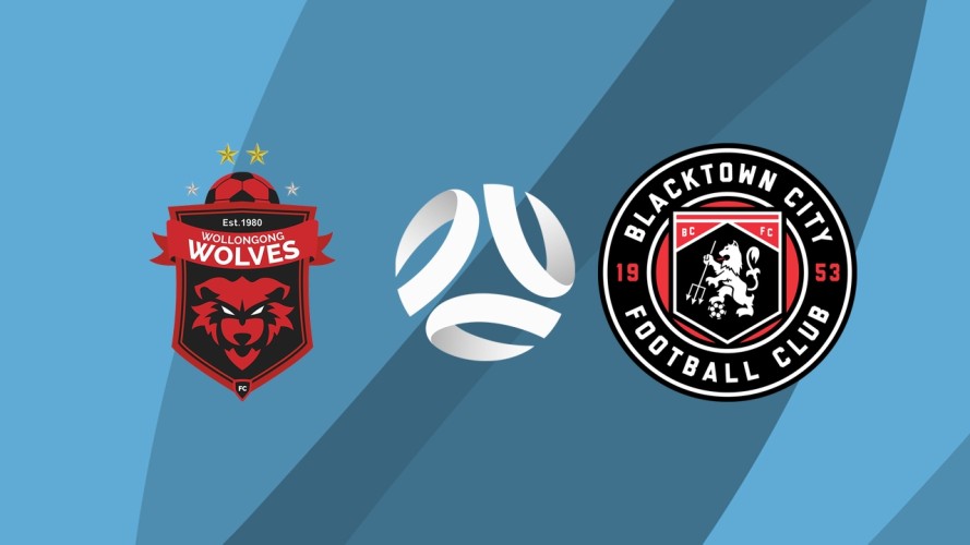 Wollongong Wolves vs Blacktown City event artwork