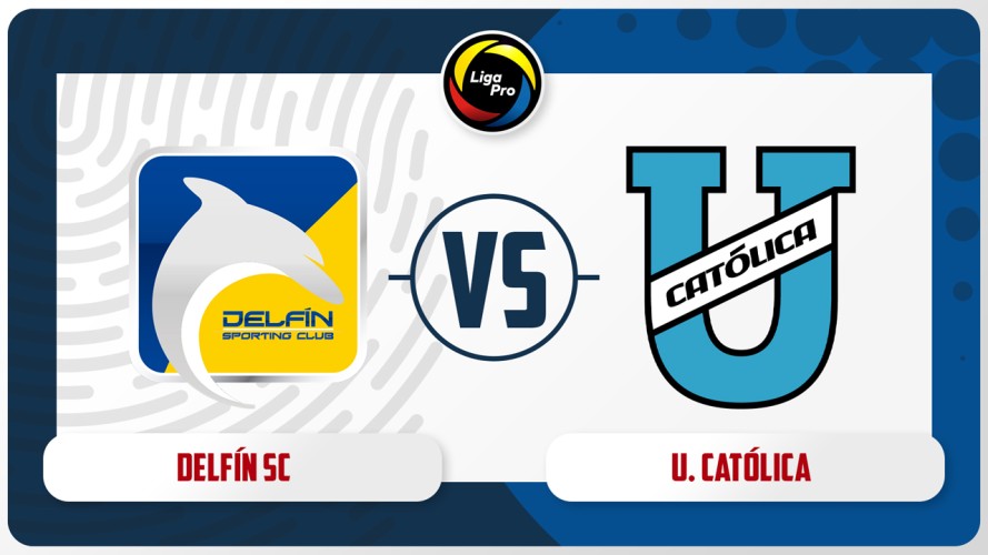 Delfín vs Universidad Católica del Ecuador event artwork