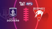 Fremantle Dockers Women vs Sydney Swans Women thumbnail artwork