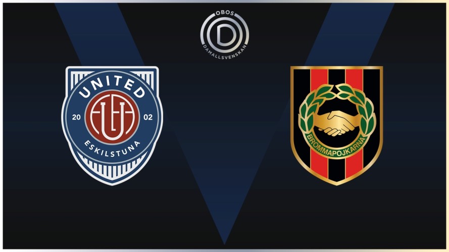 Eskilstuna United Women vs Brommapojkarna Women event artwork