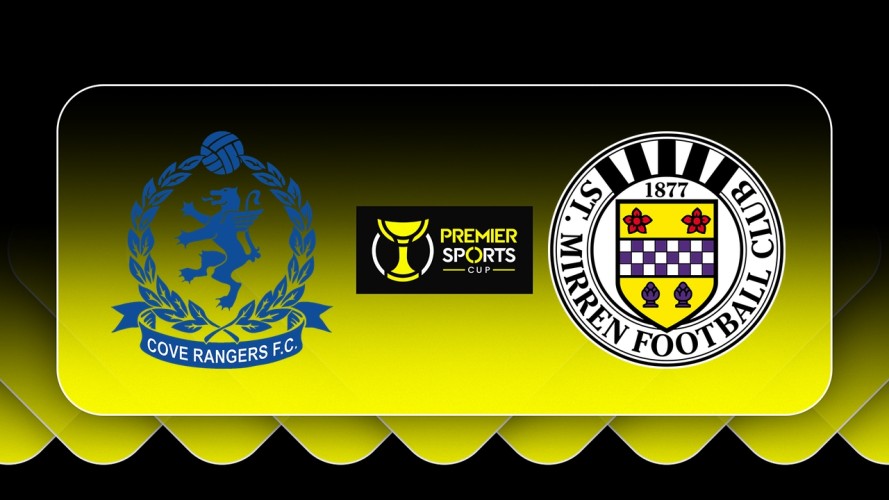 Cove Rangers vs St Mirren event artwork