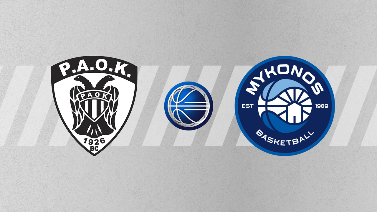 PAOK BC vs Mykonos BC