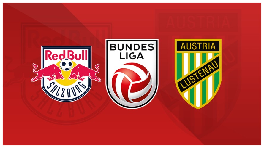 Red Bull Salzburg vs Austria Lustenau event artwork
