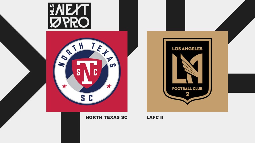 North Texas SC vs Los Angeles FC II event artwork