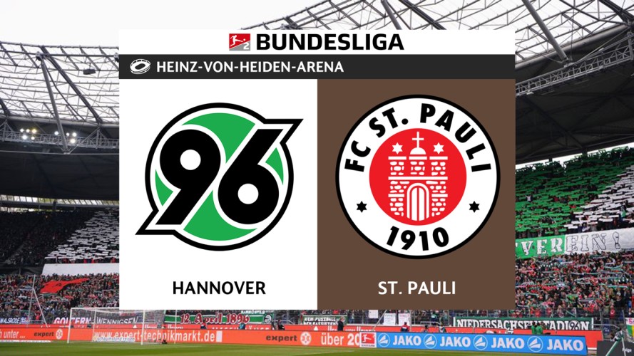 Hannover 96 vs St Pauli event artwork