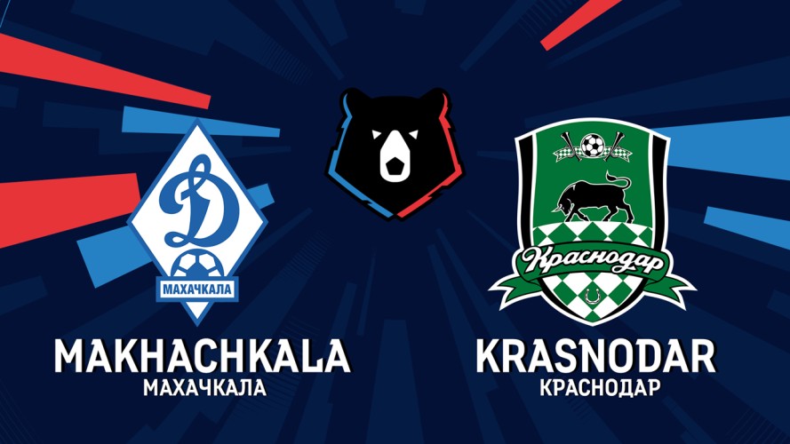Dynamo Makhachkala vs Krasnodar event artwork