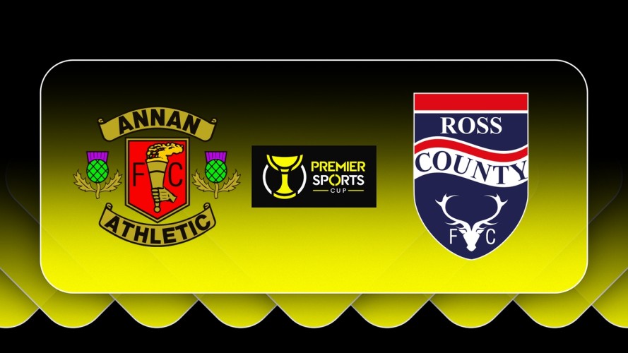 Annan Athletic vs Ross County event artwork