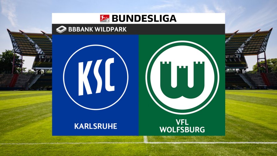 Karlsruhe vs Wolfsburg event artwork