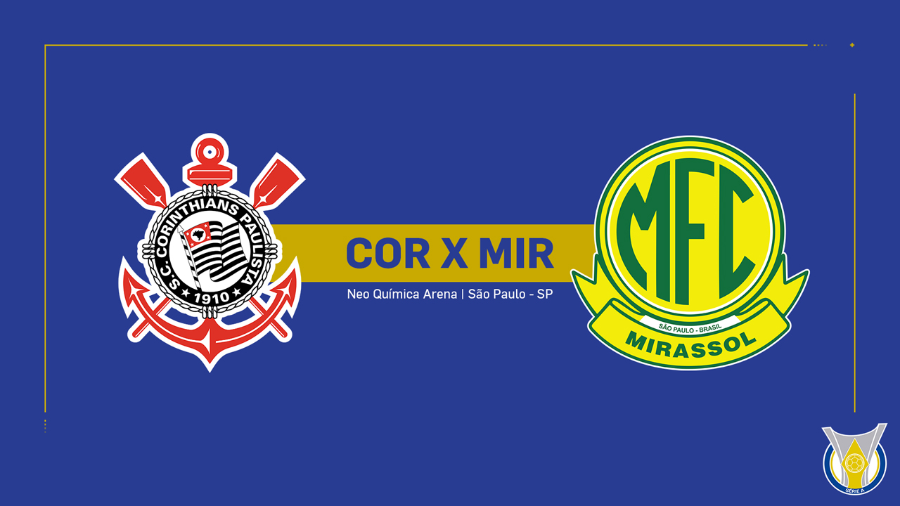 Kamp for Corinthians vs Mirassol