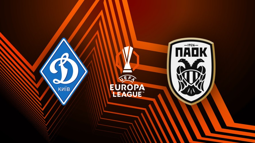 Dynamo Kyiv vs PAOK event artwork