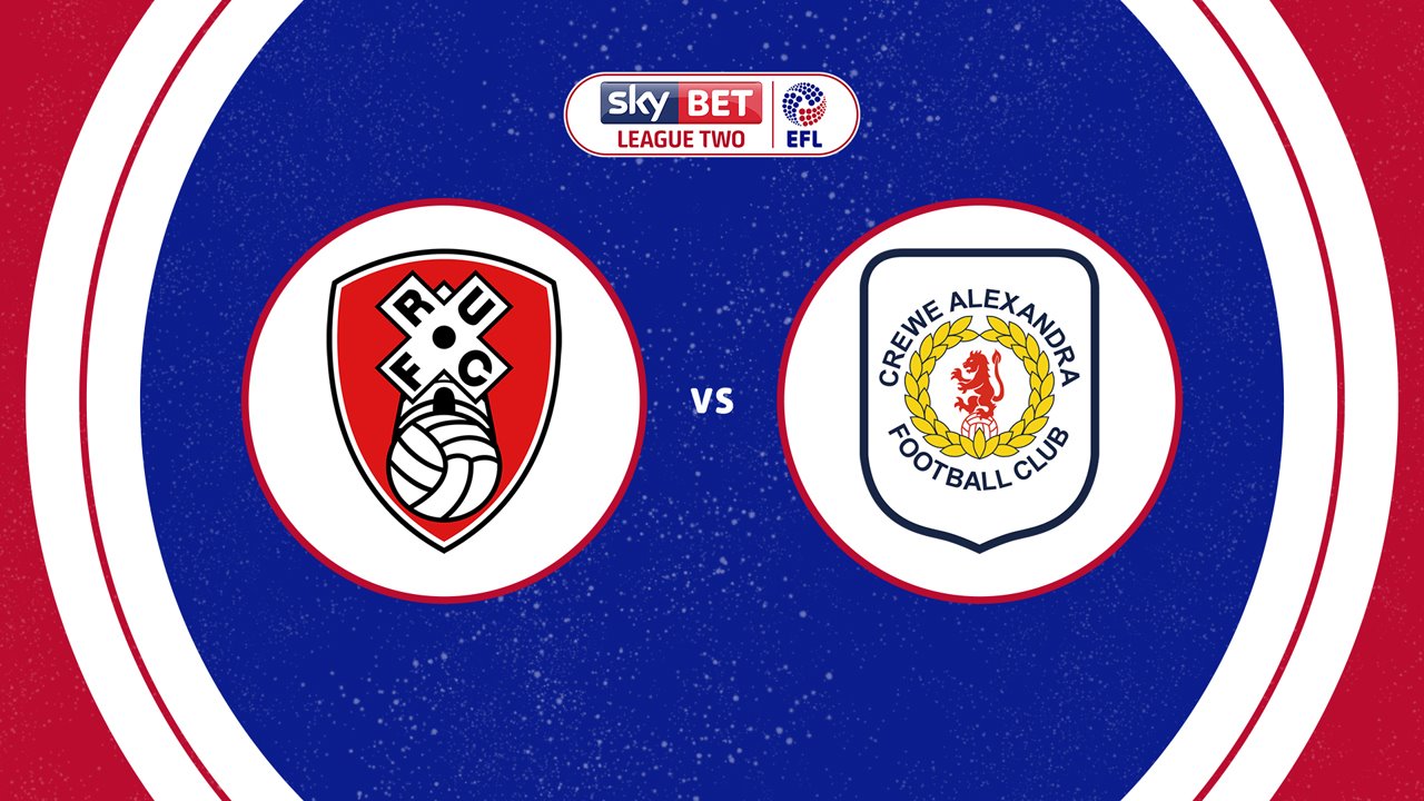 Rotherham United vs Crewe Alexandra