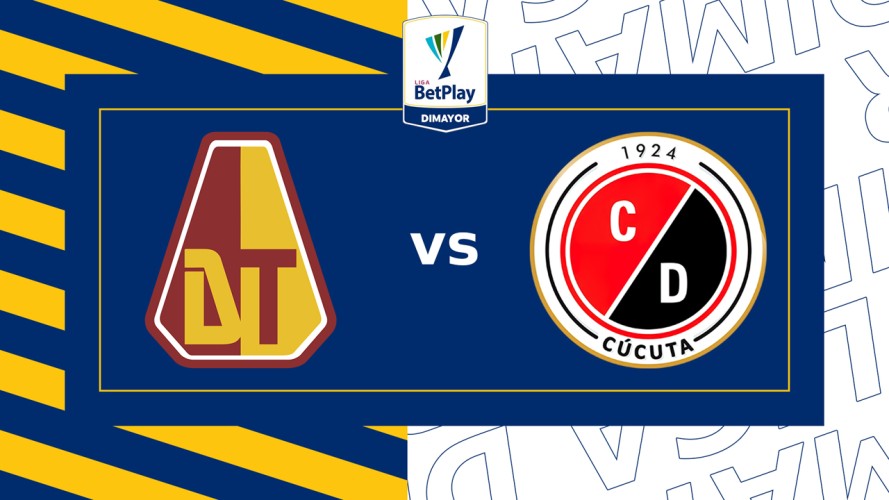 Deportes Tolima vs Cúcuta Deportivo event artwork