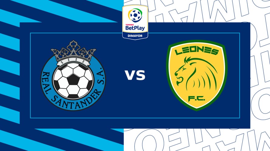 Real Santander vs Itagüí Leones event artwork