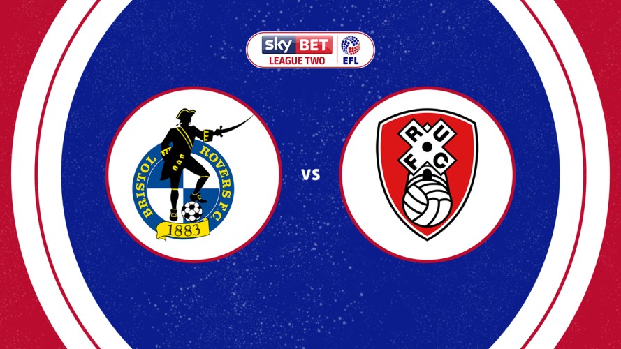 Bristol Rovers vs Rotherham United event artwork