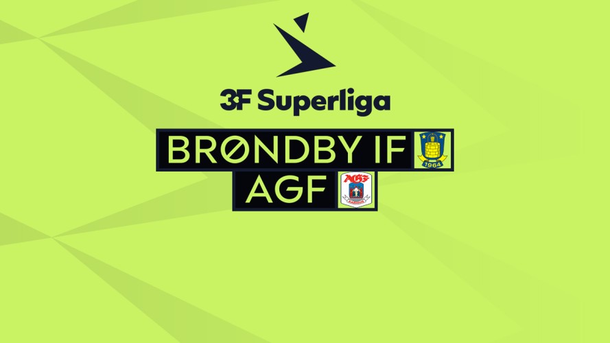 Brøndby vs AGF Aarhus event artwork
