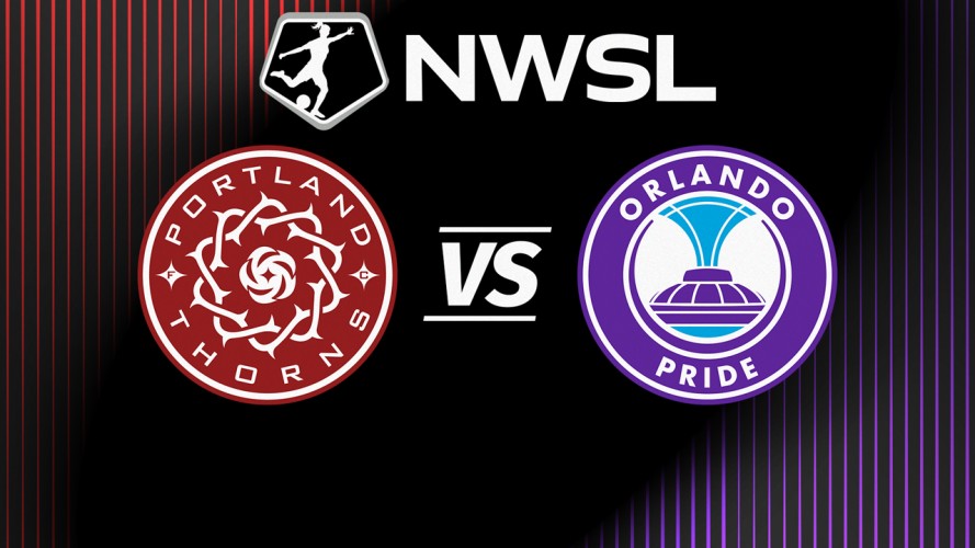 Portland Thorns vs Orlando Pride event artwork