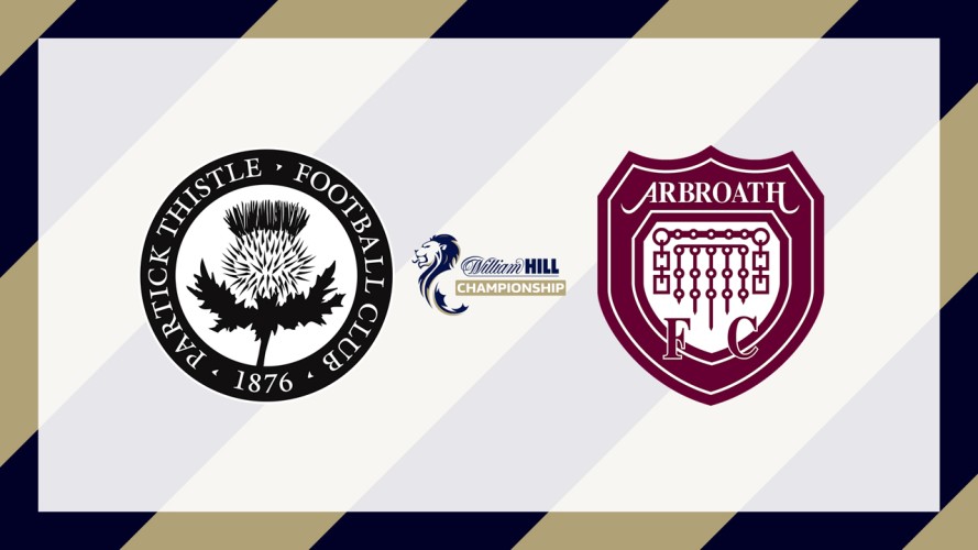 Partick Thistle vs Arbroath event artwork