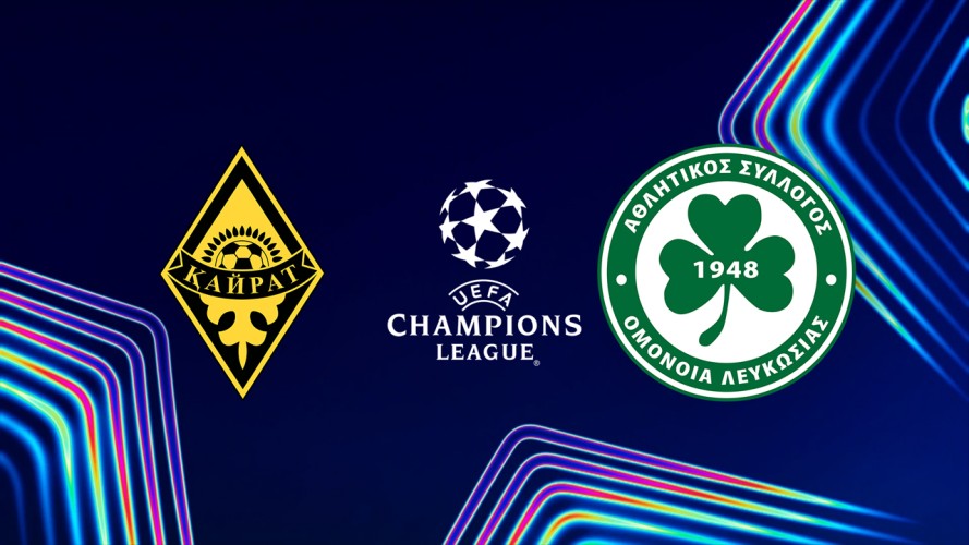 Kairat Almaty vs Omonia Nicosia event artwork