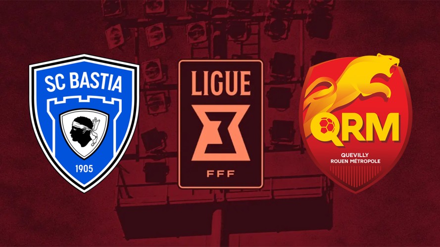 Bastia vs Quevilly-Rouen Métropole event artwork