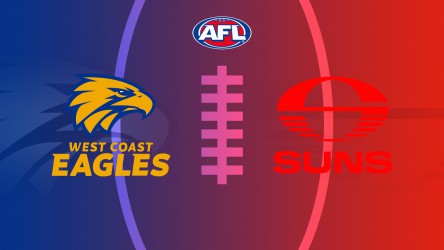 West Coast Eagles vs Gold Coast Football Club thumbnail artwork