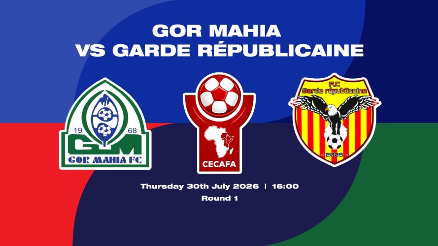 Gor Mahia vs Garde Républicaine event artwork