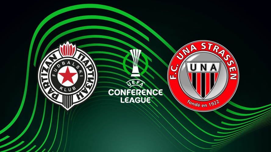Partizan Belgrade vs UNA Strassen event artwork