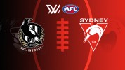 Collingwood Magpies Women vs Sydney Swans Women thumbnail artwork