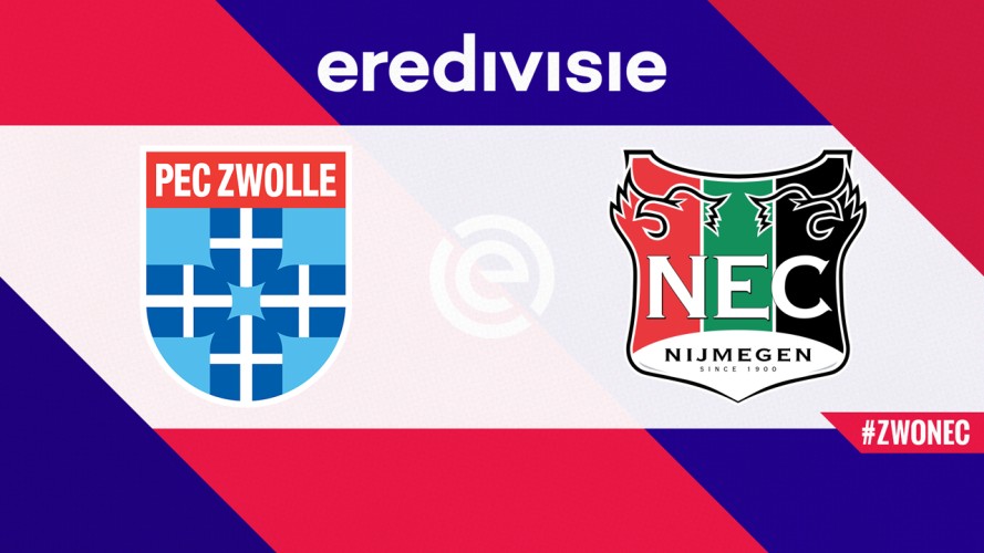 PEC Zwolle vs NEC Nijmegen event artwork