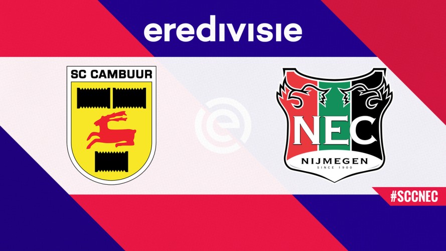 Cambuur vs NEC Nijmegen event artwork