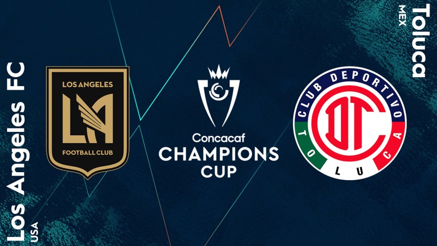 Los Angeles FC vs Toluca event artwork
