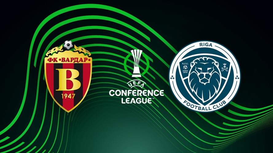 Vardar vs Riga FC event artwork