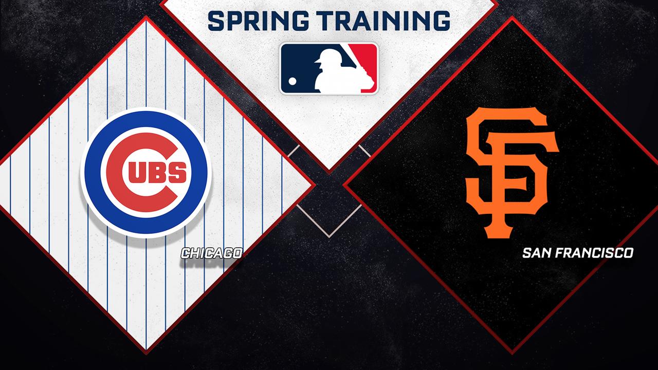 Chicago Cubs vs San Francisco Giants