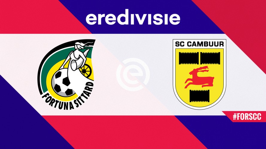 Fortuna Sittard vs Cambuur event artwork