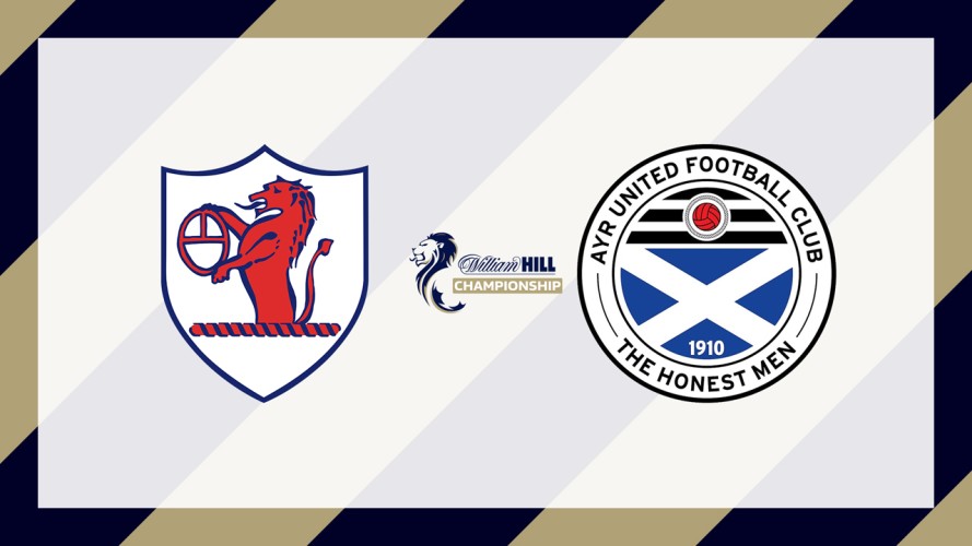 Raith Rovers vs Ayr United event artwork