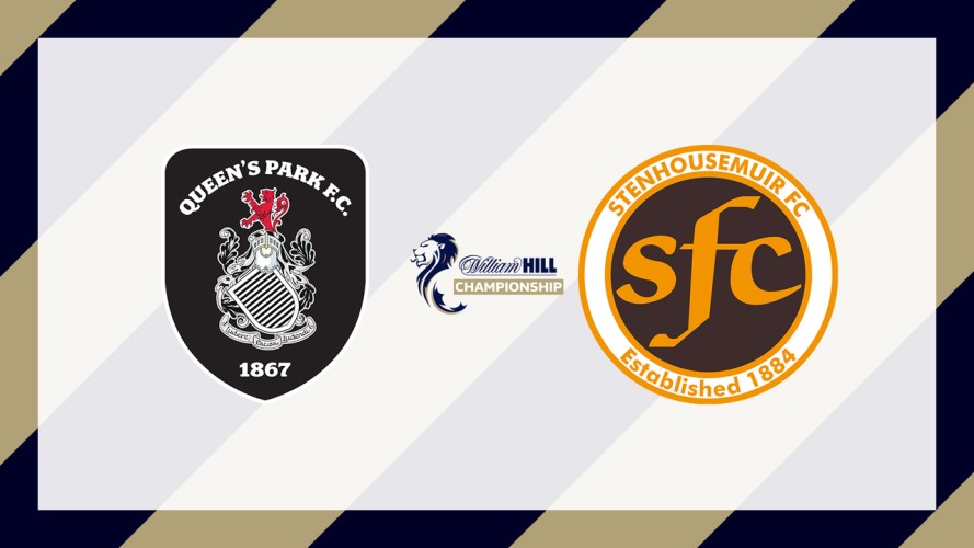 Queen's Park vs Stenhousemuir event artwork