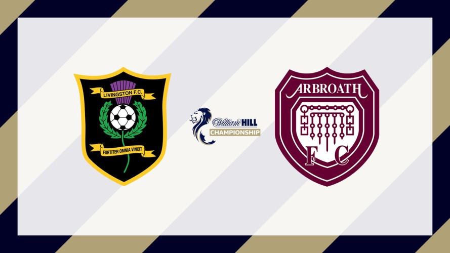 Livingston vs Arbroath event artwork