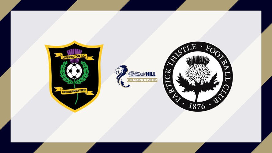 Livingston vs Partick Thistle event artwork