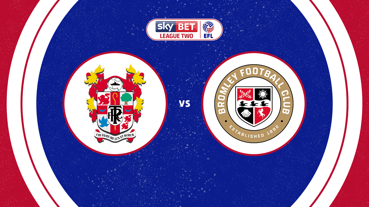 Tranmere Rovers vs Bromley