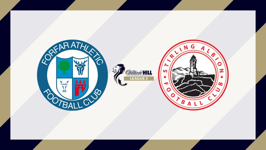 Forfar Athletic vs Stirling Albion event artwork