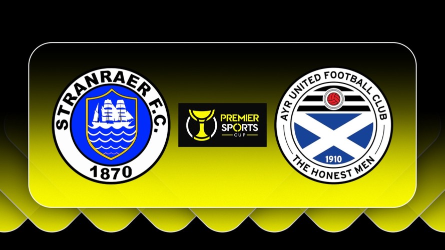 Stranraer vs Ayr United event artwork