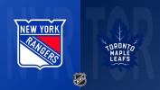 Toronto Maple Leafs vs New York Rangers thumbnail artwork