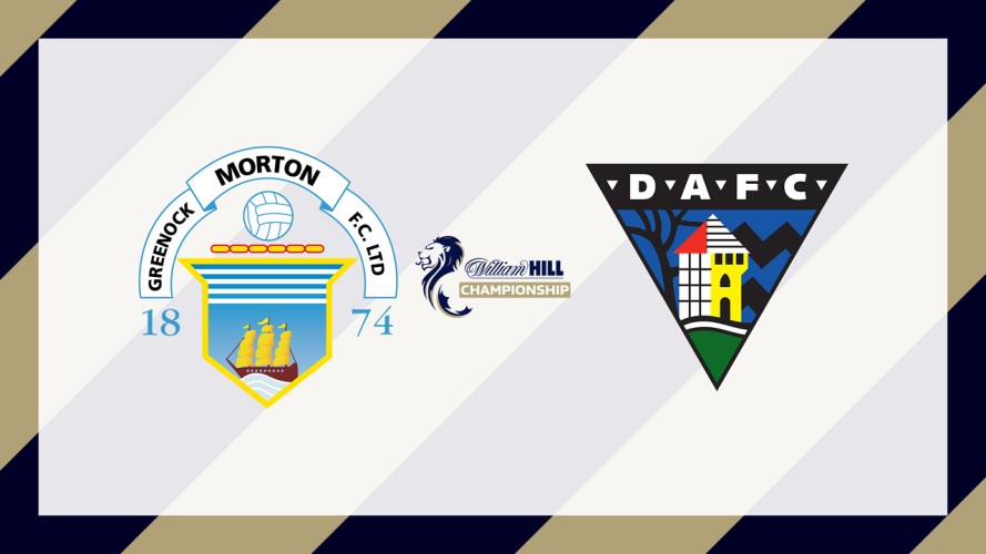 Greenock Morton vs Dunfermline Athletic event artwork