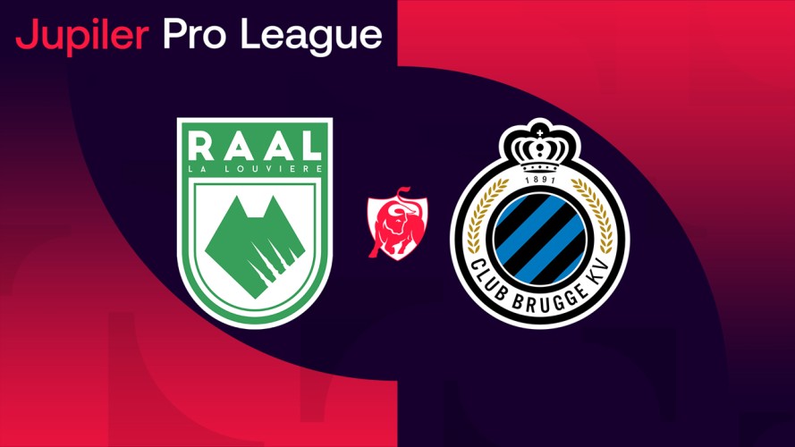 RAAL La Louvière vs Club Brugge event artwork