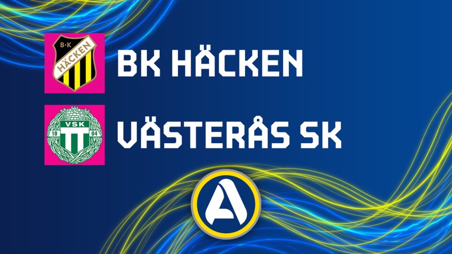 Häcken vs Västerås event artwork