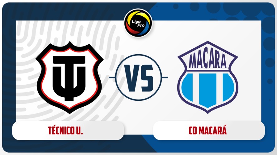 Técnico Universitario vs Macará event artwork